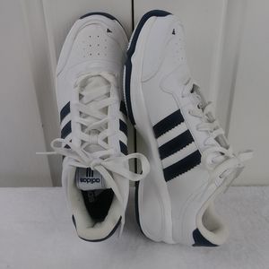 MEN'S Adidas White Leather Sneakers